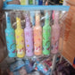 ✨ Pack of 6 Cute Bottle-Shaped Character Highlighters | Kawaii Pastel Stationery Set for Girls & Boys