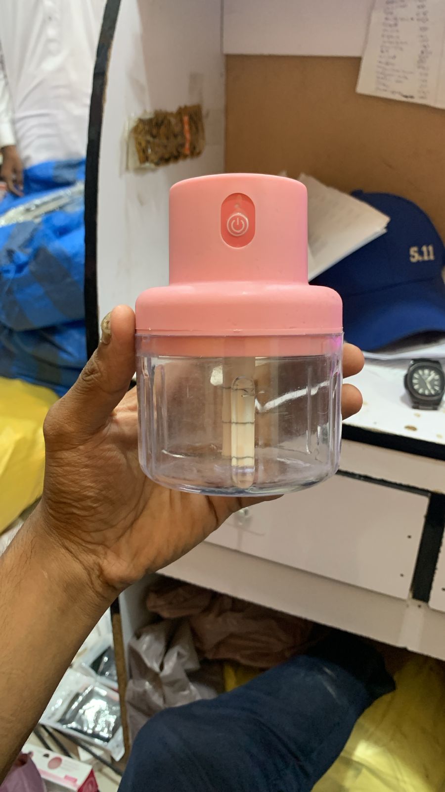 🔪 Mini USB Rechargeable Food Chopper | 250ml Electric Garlic, Vegetable & Meat Grinder with Cable