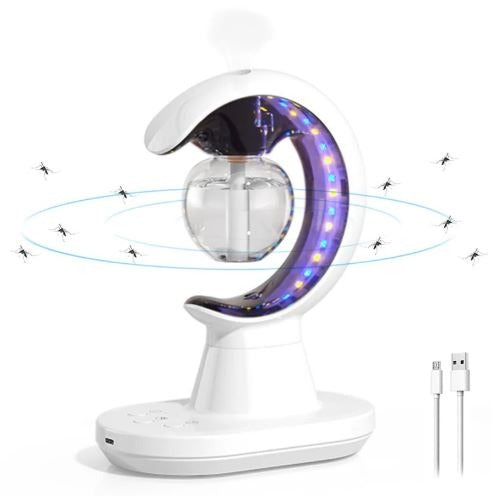 🦟 3-in-1 Smart Mosquito Repellent | Air Humidifier & LED Night Lamp for Home & Office