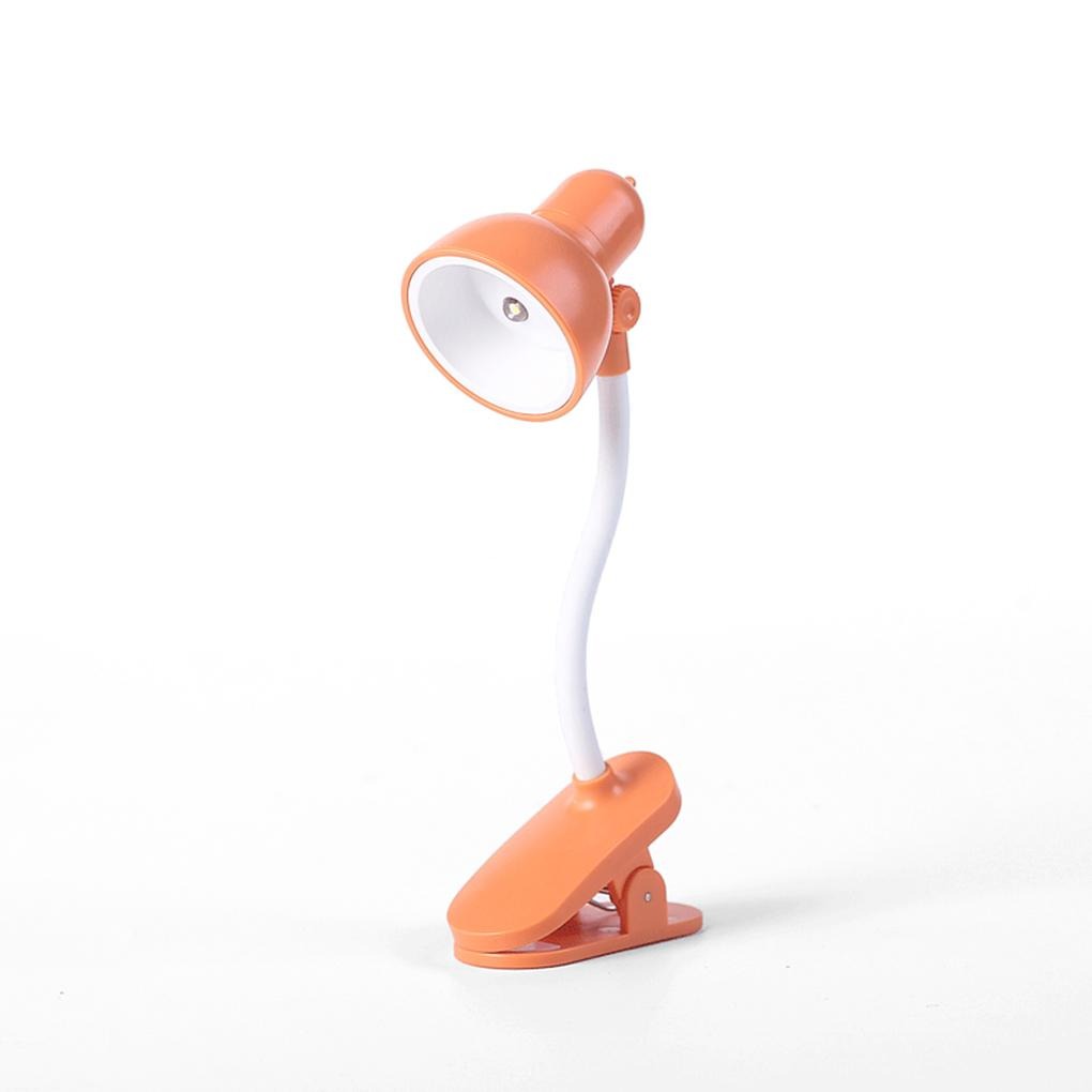 💡 Portable LED Reading Lamp with Clip | Flexible Eye-Care Book Light for Study, Bedside & Travel (Random Color)