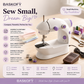 🧵 SM-202A Electric Mini Sewing Machine | Double Thread, 2-Speed Portable Sewing Machine for Home & Travel