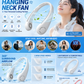 ❄️ Portable Hanging Neck Fan | Rechargeable USB Bladeless Cooling Fan | Hands-Free Personal Air Cooler
