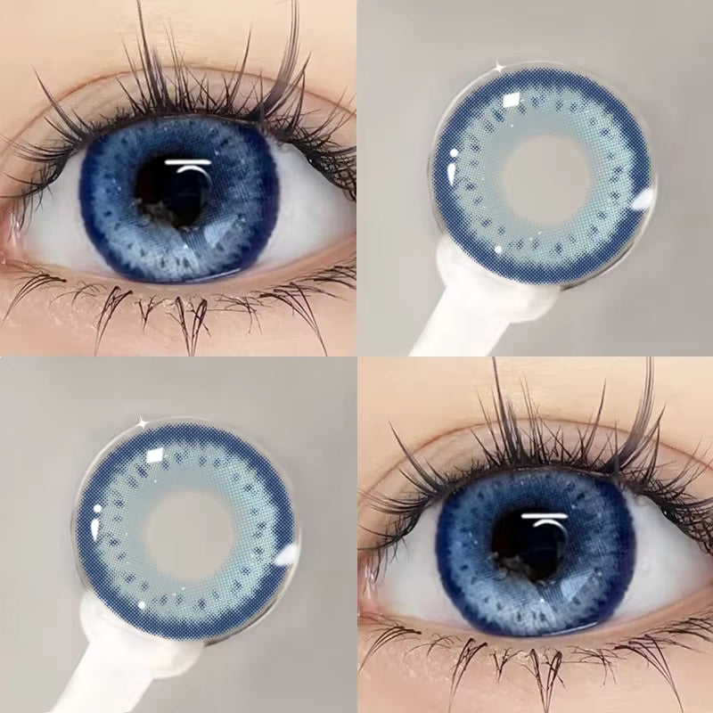 👁️ DUOXIU Green Color Contact Lenses | Premium Cosmetic & Prescription Lenses