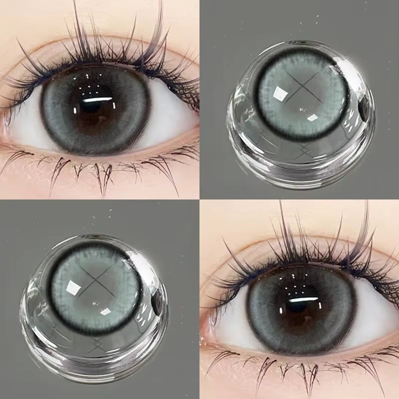 👁️ DUOXIU Green Color Contact Lenses | Premium Cosmetic & Prescription Lenses