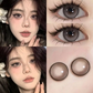 👁️ DUOXIU Korean Color Contact Lenses | Natural Gray & Blue Eyes